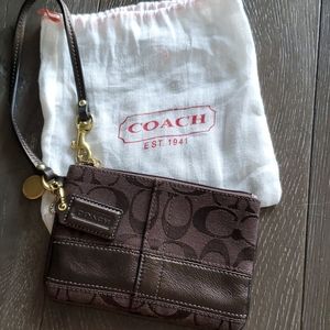 Coach wristlet